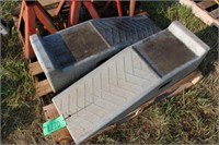 (2) Rhino Fiberglass Car Ramps