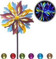 Solar Wind Spinner Venetian 75in Multi-Color