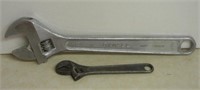 12: Oxwell & Kraeuter 6" Adjustable Wrenches