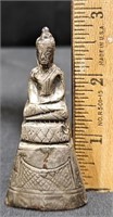 Antique Chinese Sterling Clad Buddha Figure
