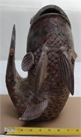 Terra Cotta Fish Figurine