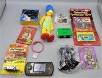 Assortment of toys