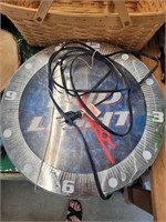 Bud Light clock 18 in