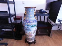 Très grand vase porcelaine chinoise de 43 pouces