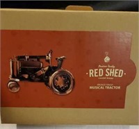 F7) Red shed musical Tractor