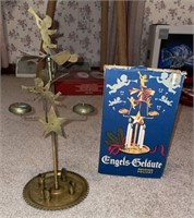 Vintage Swedish Angel Chimes Candle Motion