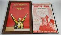 THE KING AND I & CHRISTMAS CAROL POSTERS - SIGNED