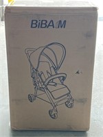 (R) Biba M 1009 Single Folding Canopy Stroller,