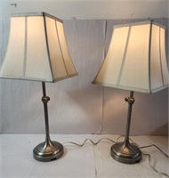 Restoration Hardware-style table lamps