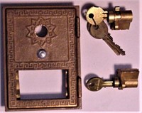 RANCO CORP Post Office Mail Box Door & 2 Locks