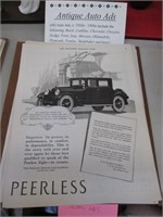 60 Auto Ads 1920-1950. Buick, Cadillac, Chevrolet+