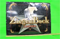 ZiegenBock Amber Beer Metal Sign