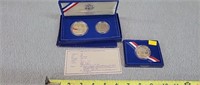 1986 US Liberty Coin Set