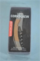 Kikkerland Corkscrew 3 in 1,  NIP