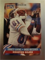 1991 Pro Set Ernest Givins #164