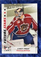 Carey Price Pre-rookie Future Stars Card