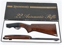 BOXED BROWNING BAR SEMI AUTO .22 RIFLE