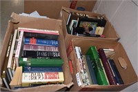 (3) Boxes of Books - History & War