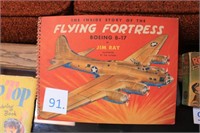 old book flying Fortess B17