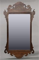 Chippendale looking glass, 18th century.