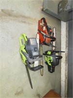 3 Chainsaws (Untested)