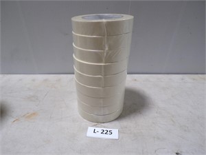 9 ROLLS OF MASKING TAPE 1" WIDE