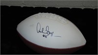 Football~Signed by Archie Griffin #45
