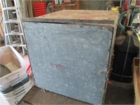 small metal cabinet
