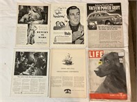 Magazine Ads 1930’s-40’s WWII Era KB