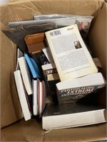 Box of Various Books DVD's