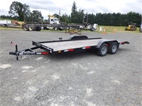 2023 Eagle Premier 18' T/A Flat Deck Trailer