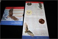 2008 U.S. Mint Bald Eagle Coin & Medal Set