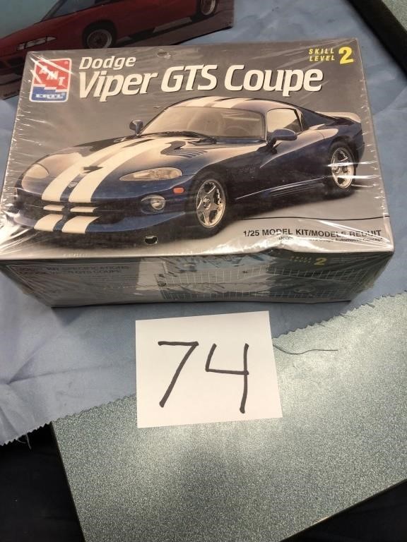 Unopened Dodge Viper Model Kit