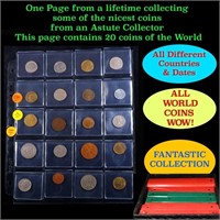 20 Great Coins of the World, hand selected, many t