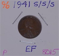 1941-S over S over S Wheat Cent
