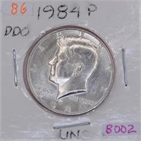 1984-P Kennedy Half Dollar