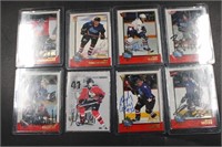 8 SIGNED CHL PROSPECT CARDS IN SLEEVES