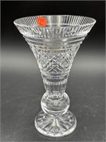 ANTIQUE AMERICAN BRILLIANT CUT GLASS VASE