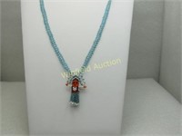 Southwestern/Native American Seed Beaded Necklace,