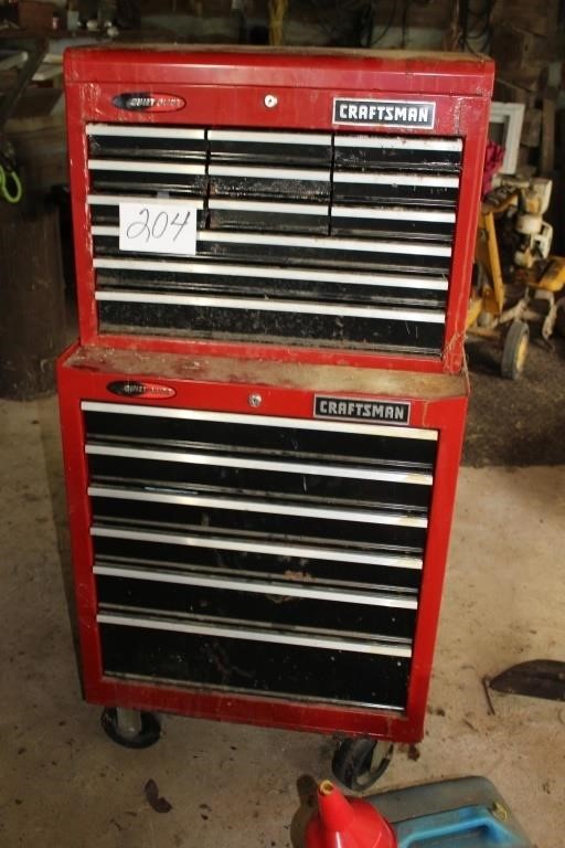 CRAFTSMAN DOUBLE STACK TOOL BOX