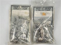 2) MEN AT ARMS COLLECTION LEAD SOLDIERS NIB