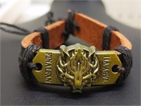 Leather bracelet