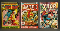 Group of Silver Age Marvel Superhero Comics