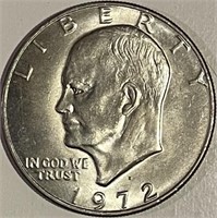 US 1972D Eisenhower Dollar UNC