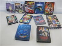 Eleven Assorted DVDs Untested