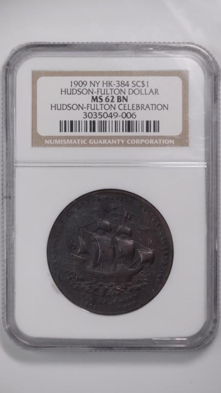 Estate Rare and Key-Date Coin Auction #102