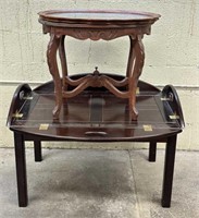 Bombay & Carved Wood Coffee Tables