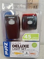 *New Zefal bike light set