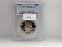 PCGS 1988-S PR69DCAM JFK Half $1