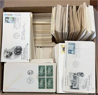 US Stamps First Day Covers 1950s-1970s mostly with